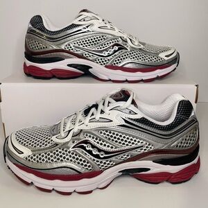 Saucony ProGrid Omni 9 OG White Silver Red S70739-1 Mens Size 11 NEW